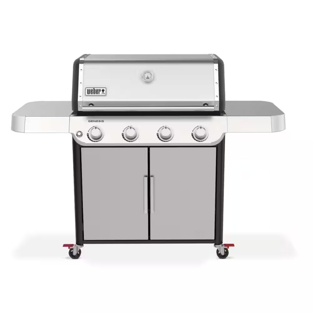 Genesis E-315 3-Burner Liquid Propane Gas Grill in Black