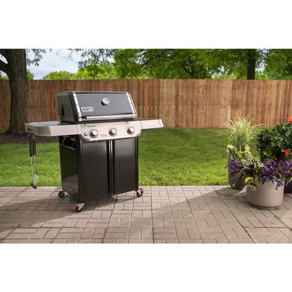Genesis E-315 3-Burner Liquid Propane Gas Grill in Black