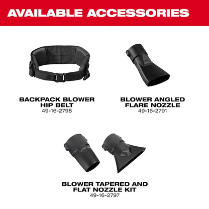 M18 FUEL 155 MPH 650 CFM 18V Brushless Cordless Dual Battery Backpack Blower W/(4) 12.0 Ah Battery, 6 Port Rapid Charger