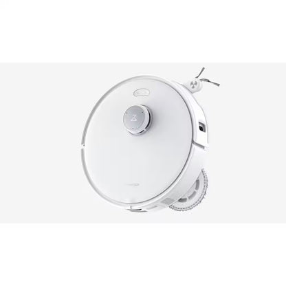 Q Revo Curv 17.7 in Robotic Vacuum and Mop with Smart Navigation, Self-Emptying, Self-Drying, Multi-Surface in White