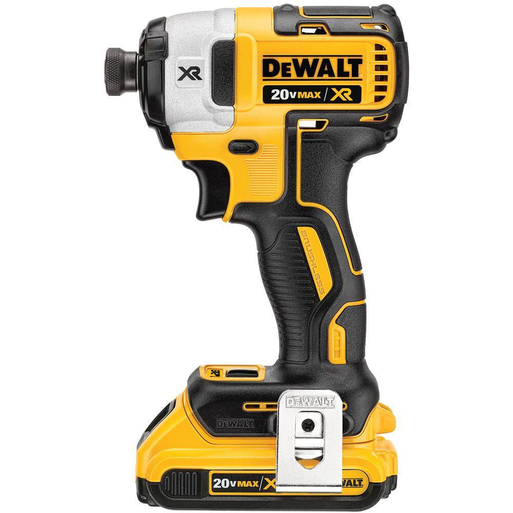20V MAX XR Lithium-Ion Cordless Brushless 2 Tool Combo Kit, 20V Reciprocating Saw, (2) 20V 4.0Ah Batteries, and Charger