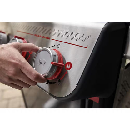 Spirit E-325 3-Burner Liquid Propane Gas Grill in Black with Sear Zone