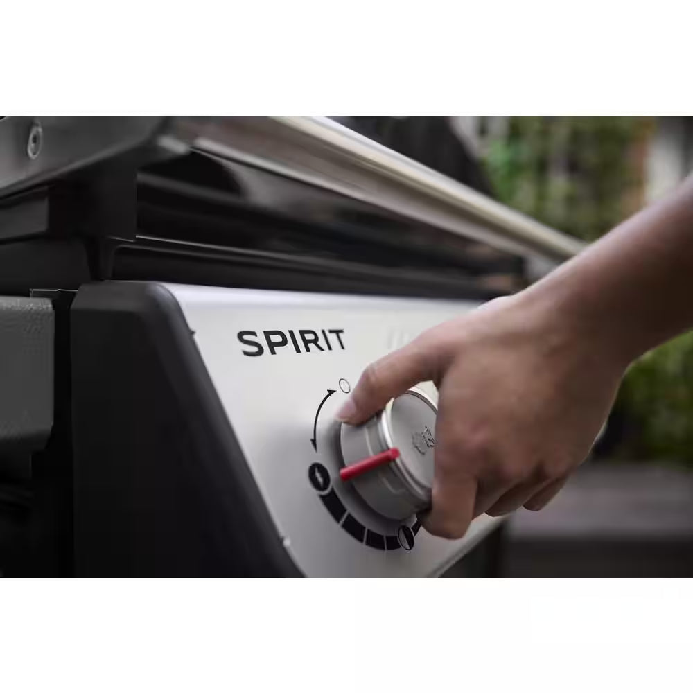 Spirit E-210 2-Burner Liquid Propane Gas Grill in Black