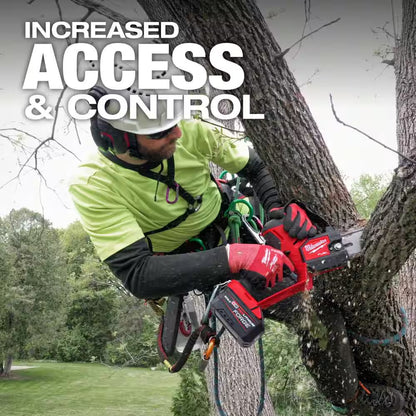 M18 FUEL 16 In. 18V Lithium-Ion Battery Brushless Cordless Chainsaw Kit W/12.0Ah Battery & M18 FUEL HATCHET (2-Tool)