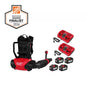 M18 FUEL 18V Brushless Cordless Dual Battery Backpack Blower Kit W/16 In. Chainsaw, (4) 12.0 Ah Batteries, 2 Chargers
