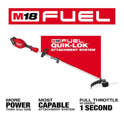 M18 FUEL 18V 16 In. Brushless Cordless QUIK-LOK String Trimmer/Blower 8.0 Ah FORGE Combo Kit W/ M18 FUEL 16 In. Chainsaw