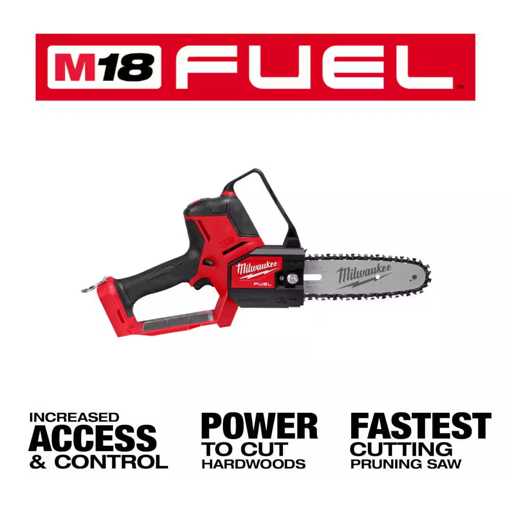 M18 FUEL 18V Brushless 8 In. HATCHET Pruning Saw W/M18 FUEL Telescoping Pruning Shears, (2) M18 FORGE 8.0 Ah Battery