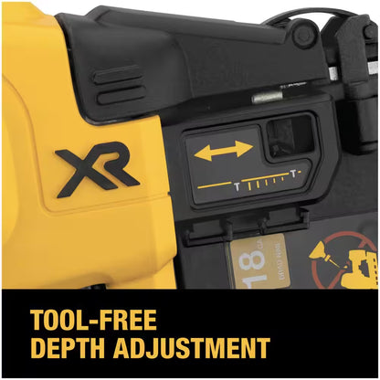 20V MAX XR Lithium-Ion Cordless 18-Gauge Brad Nailer with 20V MAX Compact Lithium-Ion 2.0Ah Battery Pack