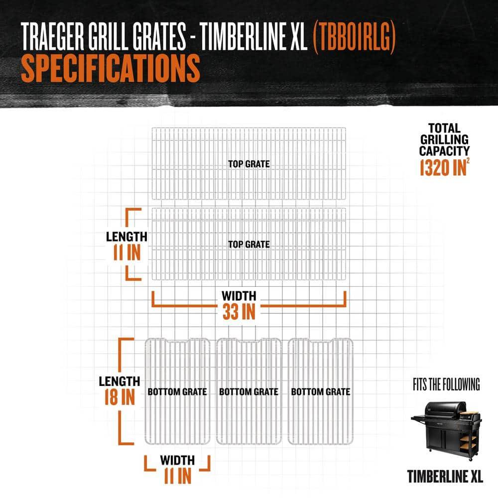 Timberline XL Wi-Fi Wood Pellet Grill in Black with Cover