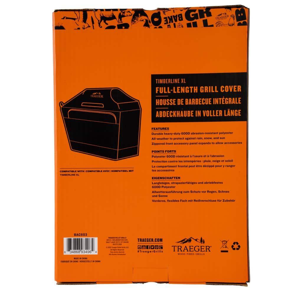 Timberline XL Wi-Fi Wood Pellet Grill in Black with Cover